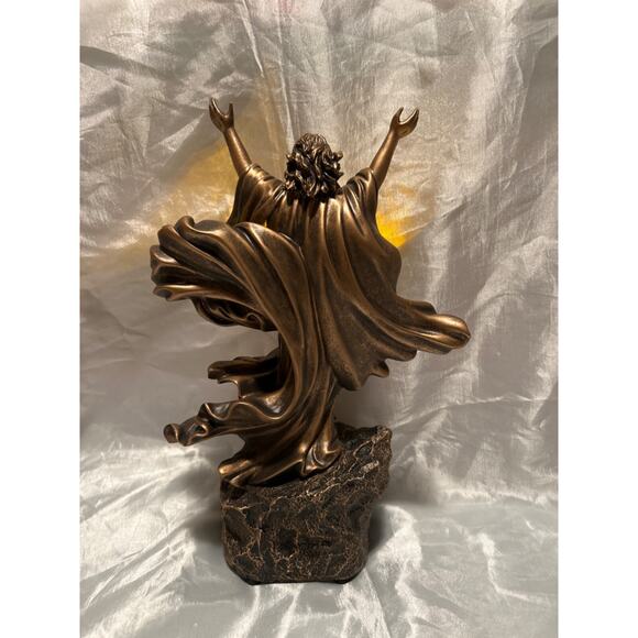 Bradford Exchange “All Things Are Possible With GOD” Illuminated Sculpture - Picture 2 of 10
